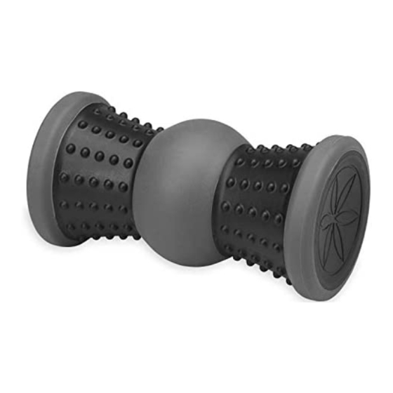 Gaiam Restore Hot & Cold Foot Roller 사용 및 관리 및 안전 매뉴얼