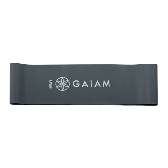 Gaiam restore LOOP BAND KIT Посібник з виконання вправ