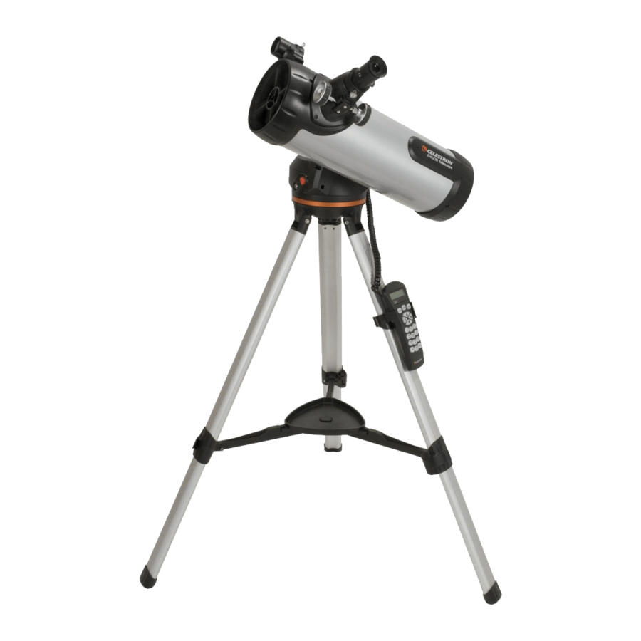 Celestron 31150 Руководство по быстрой настройке