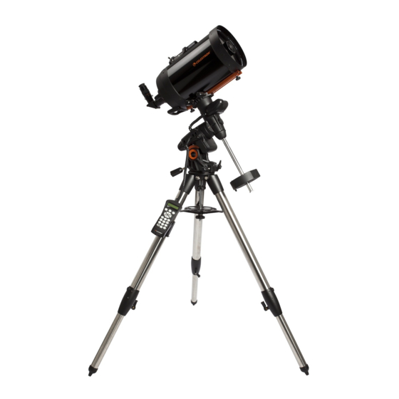 Celestron Advanced GT Краткое руководство по эксплуатации