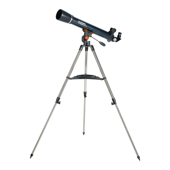 Celestron AstroMaster LT 60AZ クイック・セットアップ・マニュアル