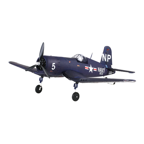 Dynam F4U Corsair Buku Petunjuk