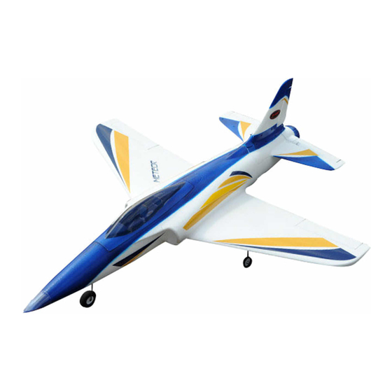 Dynam Meteor EDF rC Jet Panduan Cepat