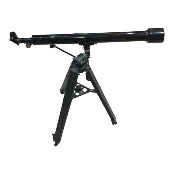 Celestron FirstScope 60 EQ 21065 Руководство по эксплуатации