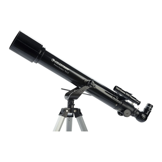 Celestron Firstscope 80 AZ Руководство по эксплуатации