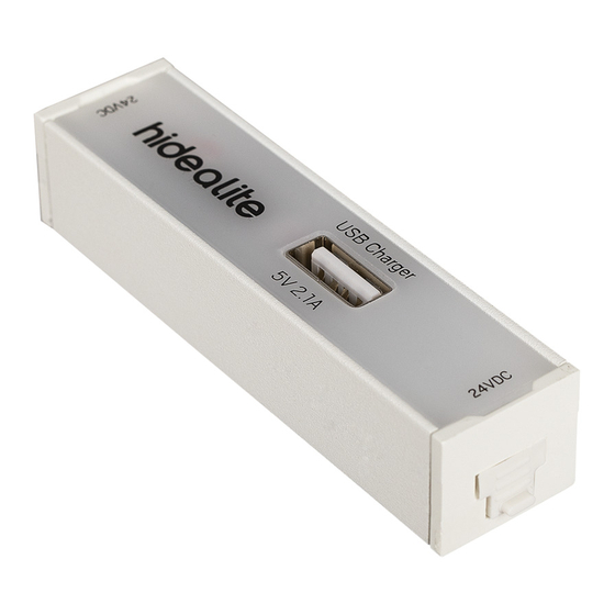 hidealite LED Extend G2 Terminal Block Manuale di avvio rapido