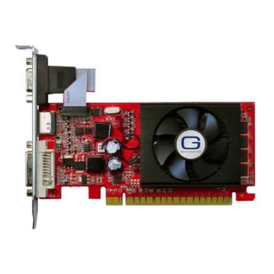 Gainward GEFORCE 210 1024MB DDR3 Broszura