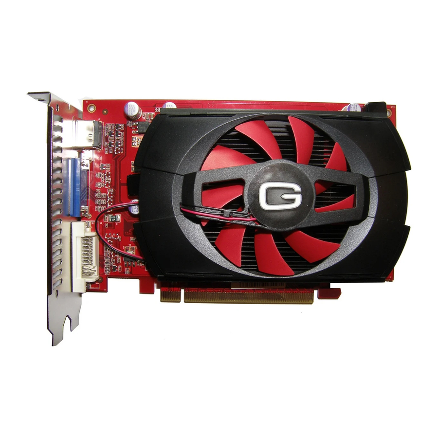 Gainward GeForce GT 240 1GB HDMI DVI Broszura