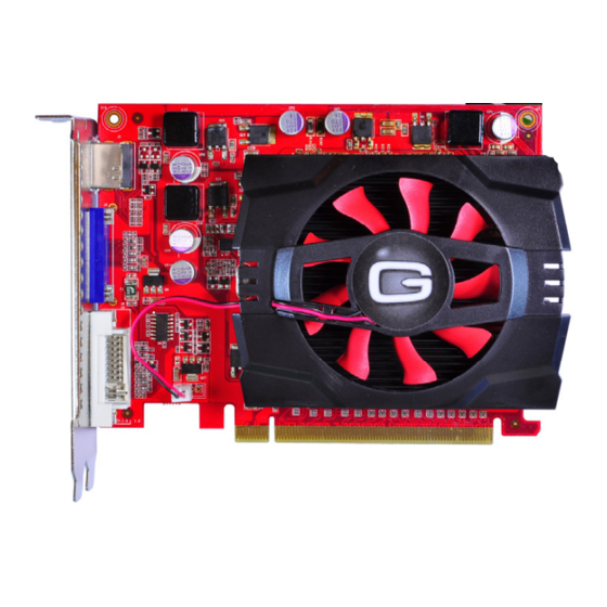 Gainward GeForce GT 240 512MB D5 HDMI DVI Broszura