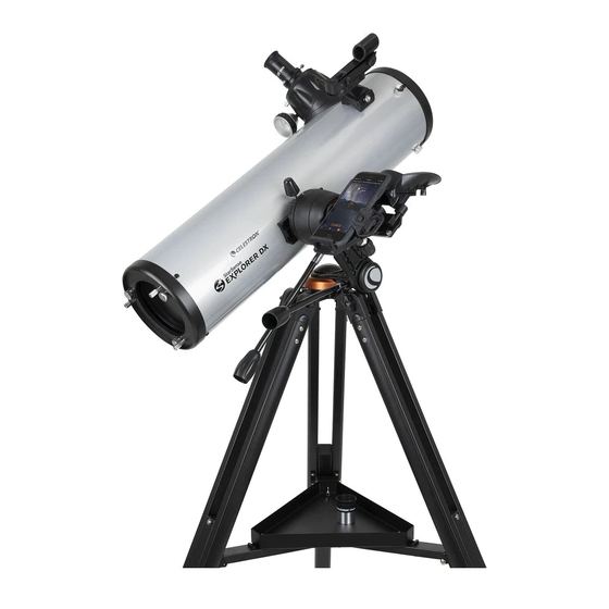 Celestron StarSense Explorer DX 130AZ Podręcznik szybkiej konfiguracji