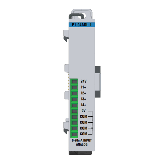 Automationdirect.com Productivity 1000 P1-04ADL-1 Handbuch