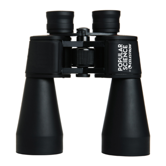 Celestron POPULAR SCIENCE SKYMASTER 71023 Manual de instruções