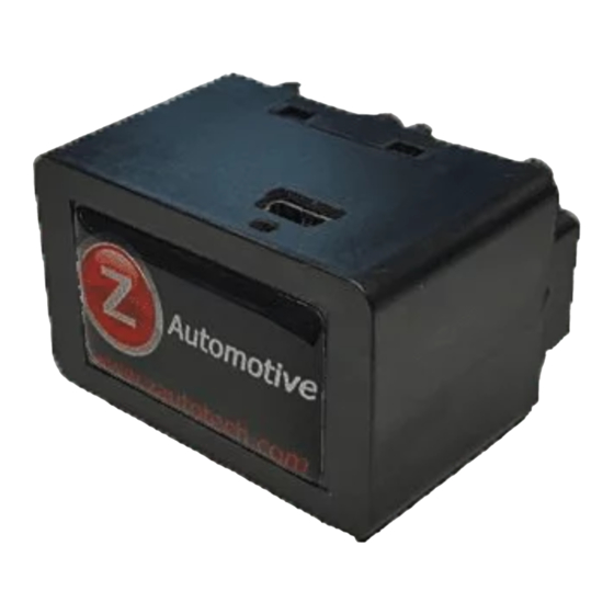 Automotive Tazer DT Manual