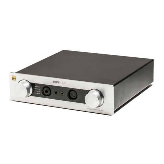 HiFiMAN EF400 Benutzerhandbuch