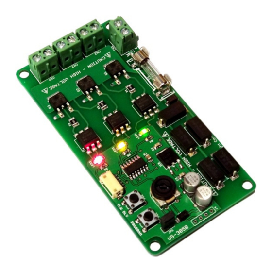 Galak Electronics VG-305B Skrócona instrukcja obsługi