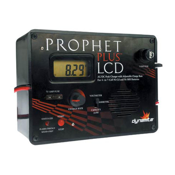 Dynamite PROPHET PLUS LCD Manual de instrucciones