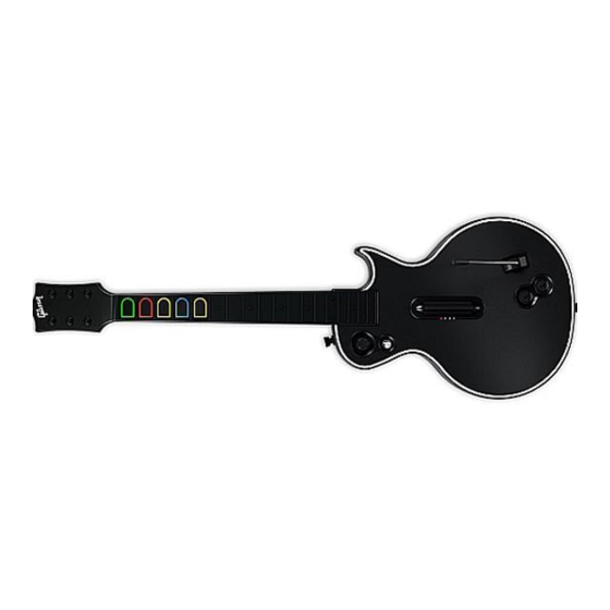 Activision Guitar Hero Wireless Les Paul 사용 설명서