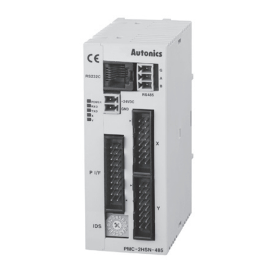 Autonics PMC-2HS Series Manuel de l'utilisateur