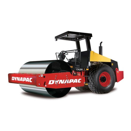 Dynapac CA 250 Workshop Manual