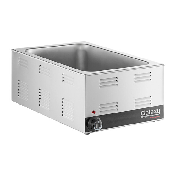 Galaxy Equipment 177GW50E Manuel de l'utilisateur