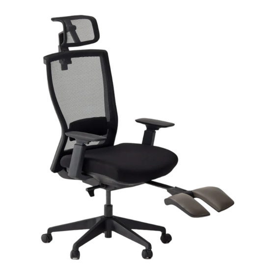 Autonomous smart office ErgoChair Core Montagehandleiding