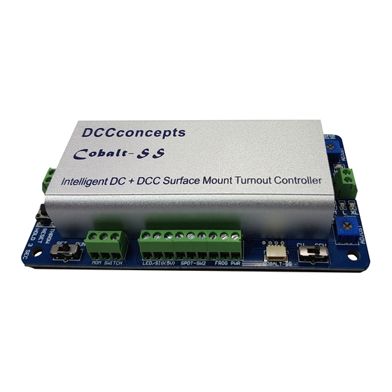 DCCconcepts Cobalt-SS Kullanıcı El Kitabı