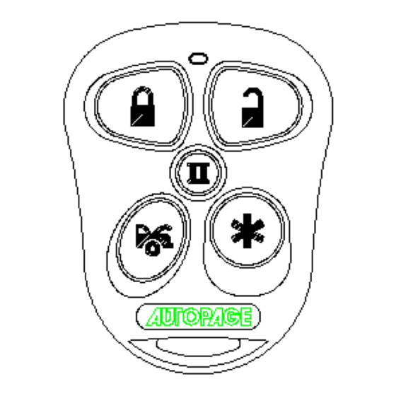 Autopage RF-225 Посібник з експлуатації