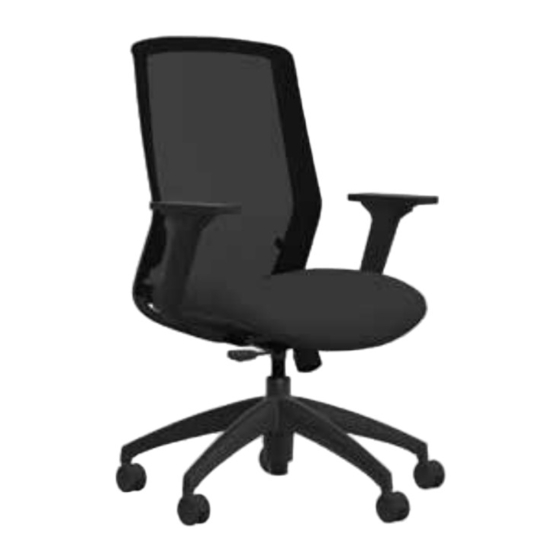 9to5 seating Neo Lite Instruções de montagem