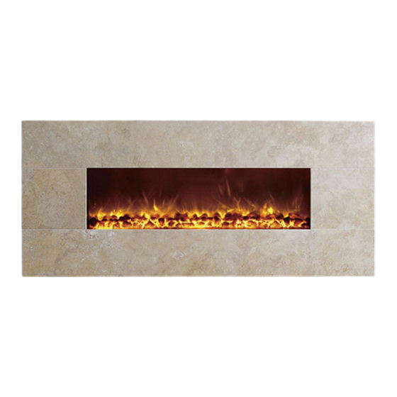 Dynasty Fireplaces BG-100/with Glass Face Manuel du propriétaire