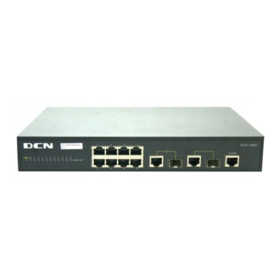 DCN DCS-3950-28C-DC Installation Manual