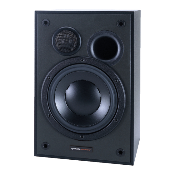 Dynaudio BM5 mkIII Gebruikershandleiding