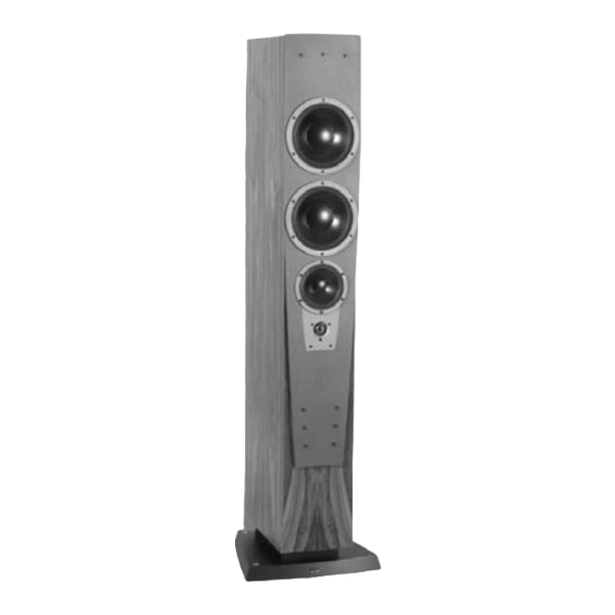 Dynaudio Contour S 3.4 Gebruikershandleiding