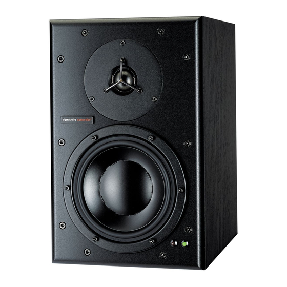 Dynaudio DA-BM6A 소유자 매뉴얼