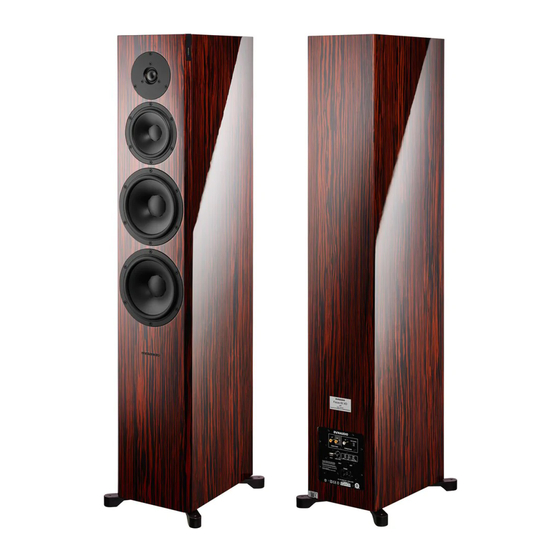 Dynaudio Focus 20 XD Instrukcja obsługi