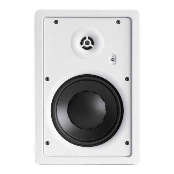 Dynaudio IP 17 Instrukcja obsługi Instalacja Produkt