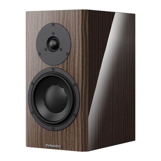 Dynaudio Special Forty Instrukcja obsługi