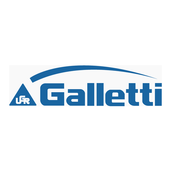 Galletti CSW 136 DF Installation And Maintenance Manual