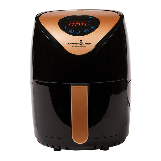 Copper Chef Power AirFryer Руководство пользователя