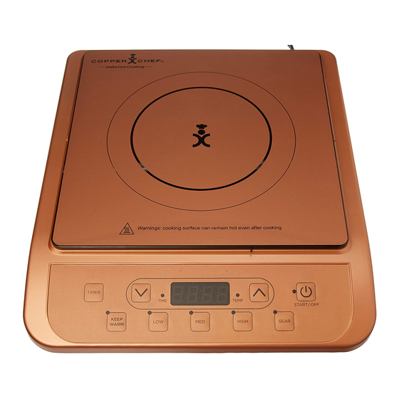 Copper Chef Copper Chef Induction Cooktop オーナーズマニュアル