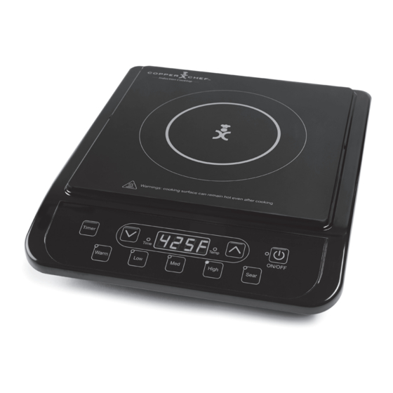 Copper Chef Induction Cooktop K45701 オーナーズマニュアル