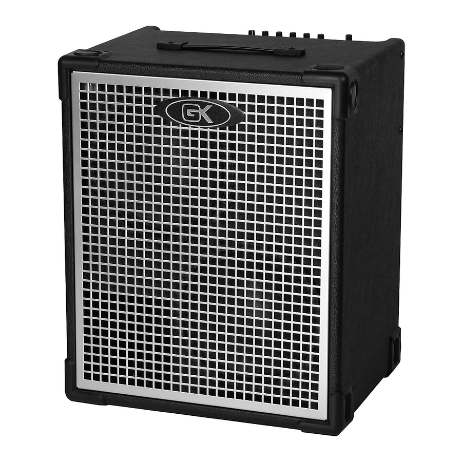 Gallien-Krueger MB112 Instrukcja obsługi