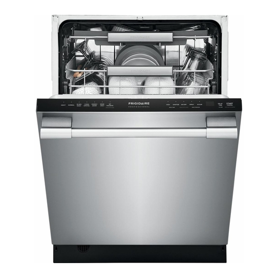 Frigidaire Dishwasher インストレーション・インストラクション