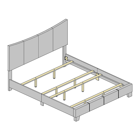 2K FURNITURE DESIGN B8026K Instructions de montage