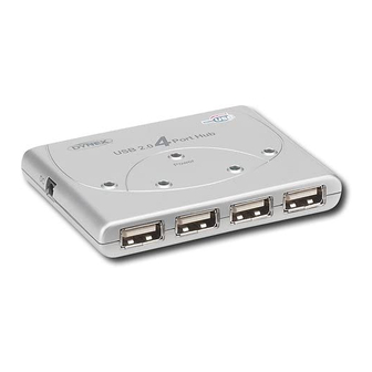 Dynex DX-UH234 - 4 Port USB Hub Manual