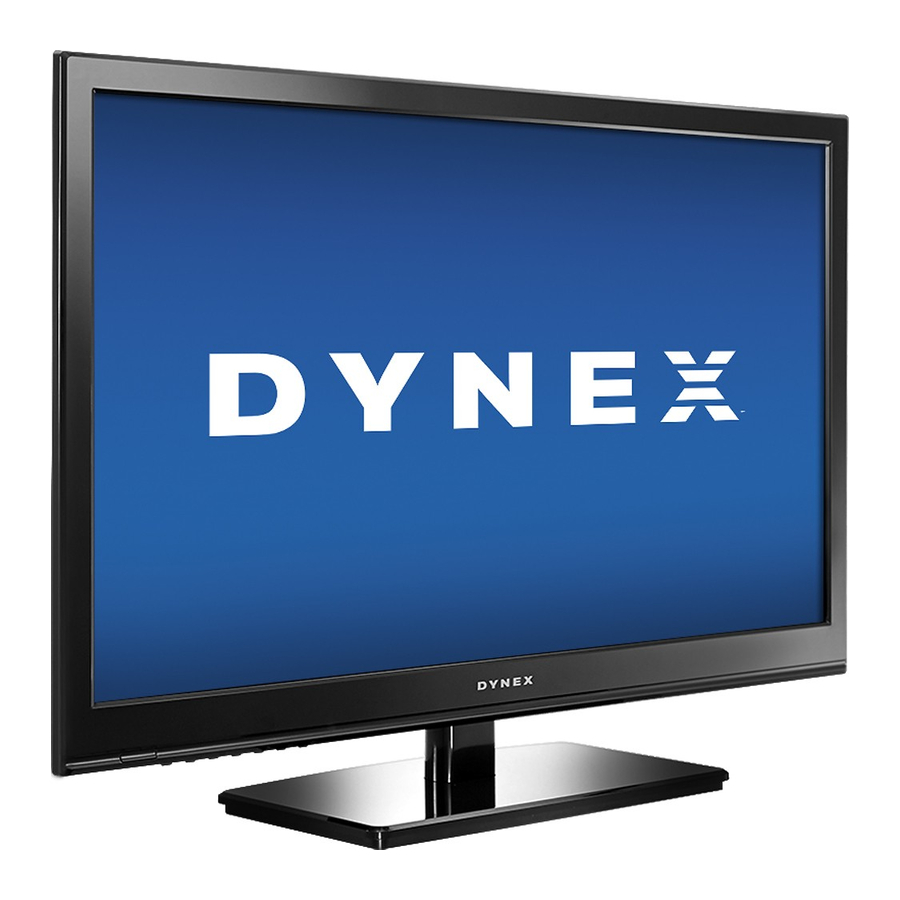 Dynex DX-24E310NA15 Руководство по быстрой настройке