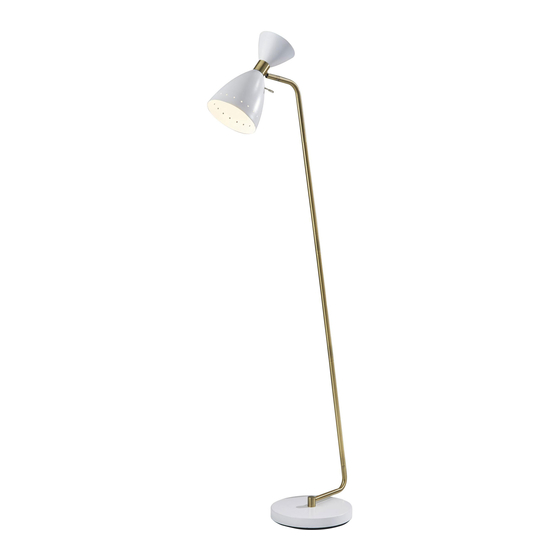 Adesso Oscar Floor Lamp Montageanleitung