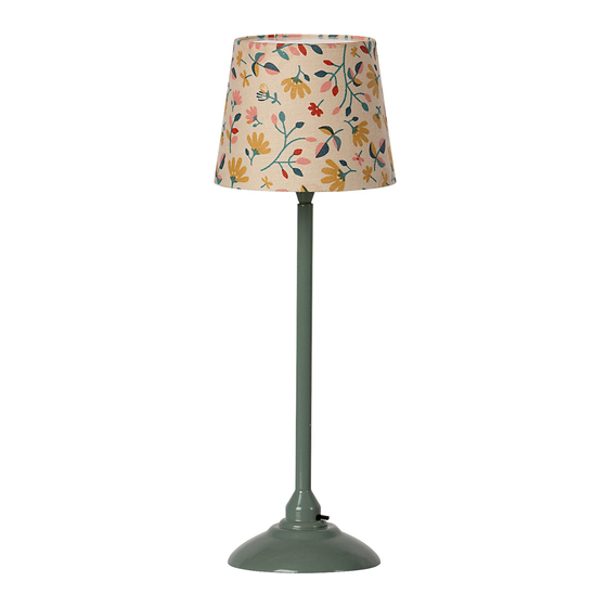 Maileg Miniature floor lamp Instrukcja montażu