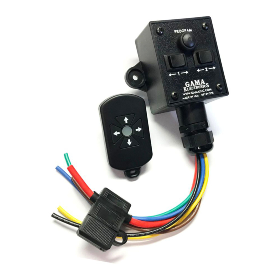 GAMA Electronics RF12V-2PR-ASL Manual de instruções