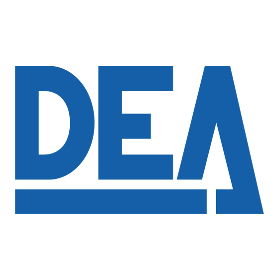 Dea 202 E Instruções e avisos