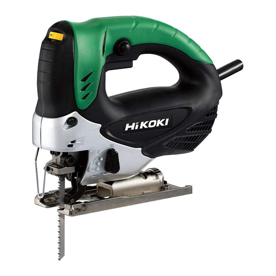 HIKOKI CJ 90VAST Manual de Instruções de Manuseamento